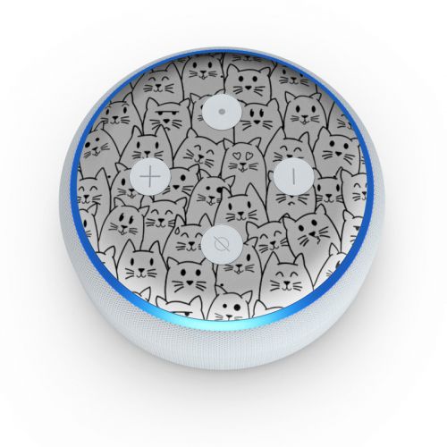 Moody Cats Amazon Echo Dot 3rd Gen Skin