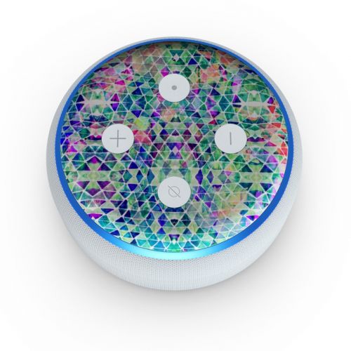 Pastel Triangle Amazon Echo Dot 3rd Gen Skin