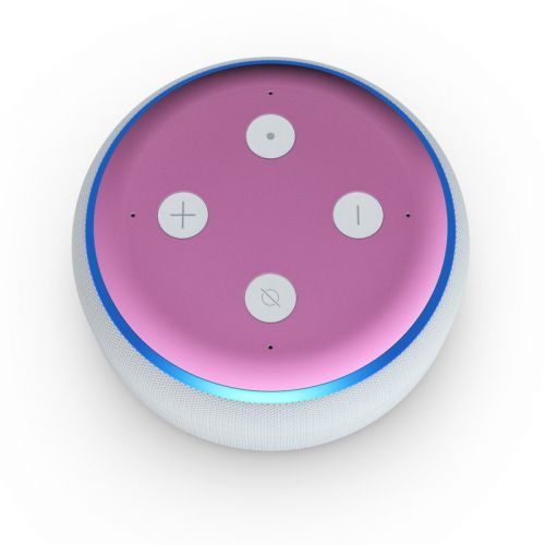 Solid State Pink Amazon Echo Dot 3rd Gen Skin