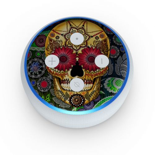Sugar Skull Paisley Amazon Echo Dot 3rd Gen Skin
