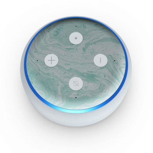 Winter Green Marble Amazon Echo Dot 3rd Gen Skin