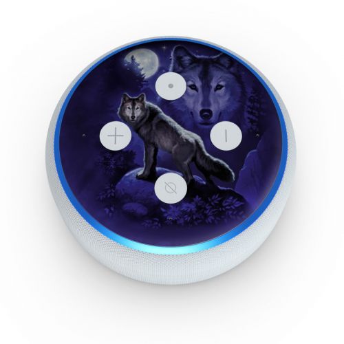 Wolf Amazon Echo Dot 3rd Gen Skin