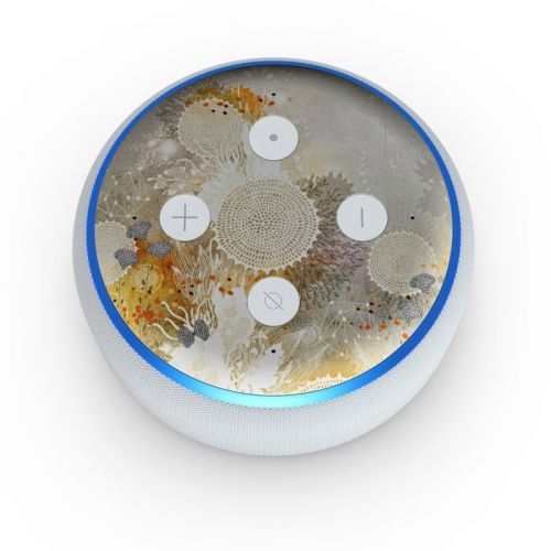 White Velvet Amazon Echo Dot 3rd Gen Skin