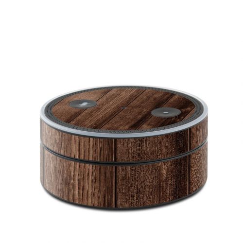 Stained Wood Amazon Echo Dot 1st Gen Skin