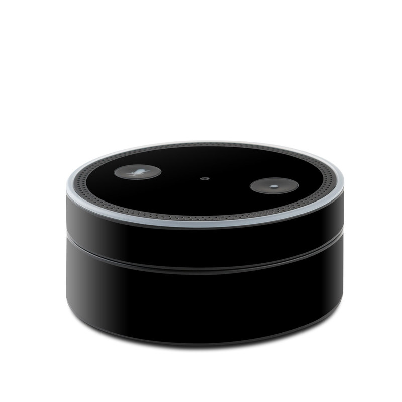 Amazon Echo Dot 1st Gen Skin design of Black, Darkness, White, Sky, Light, Red, Text, Brown, Font, Atmosphere with black colors