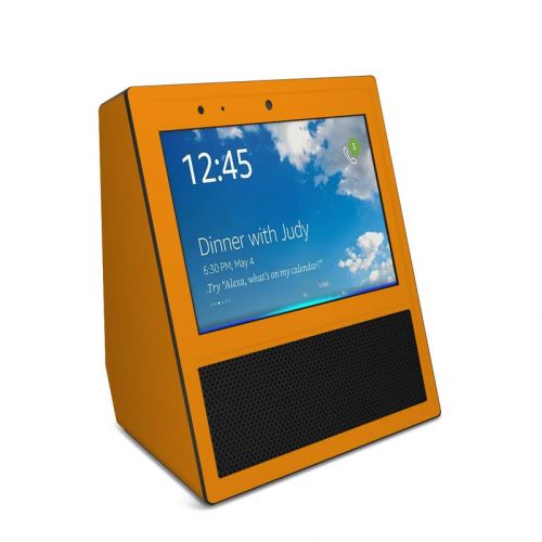 Solid State Orange Amazon Echo Show 1st Gen Skin