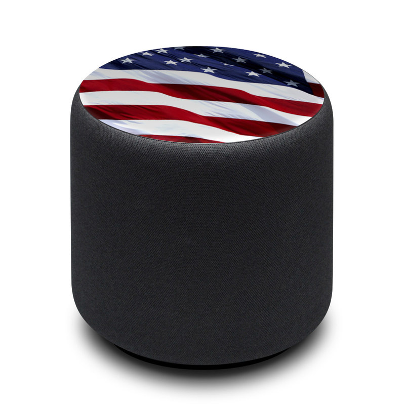 Amazon Echo Sub Skin design of Flag, Flag of the united states, Flag Day (USA), Veterans day, Memorial day, Holiday, Independence day, Event with red, blue, white colors