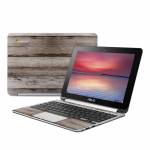 Barn Wood Asus Chromebook Flip C100 Skin