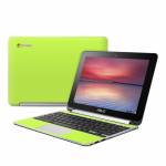 Solid State Lime Asus Chromebook Flip C100 Skin