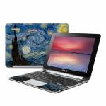 Starry Night Asus Chromebook Flip C100 Skin