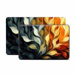 Orange and Charcoal Amazon Fire Tablet Series Skin