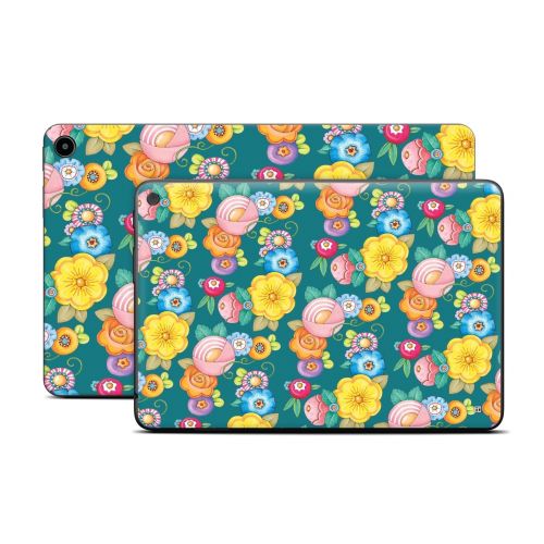 Act Right Flowers Amazon Fire Tablet Series Skin