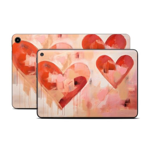 AbEx Hearts Amazon Fire Tablet Series Skin
