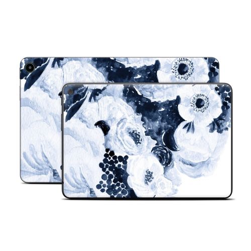 Blue Blooms Amazon Fire Tablet Series Skin