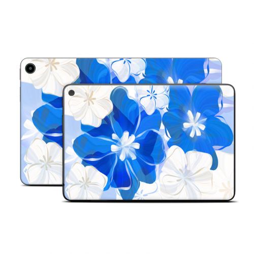 Blue Flowers Amazon Fire Tablet Series Skin