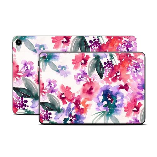 Blurred Flowers Amazon Fire Tablet Series Skin