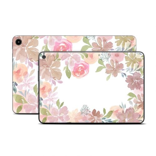 Blush Flower Frame Amazon Fire Tablet Series Skin