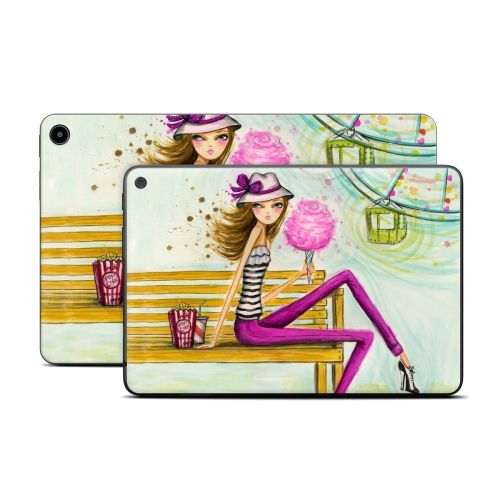 Carnival Cotton Candy Amazon Fire Tablet Series Skin