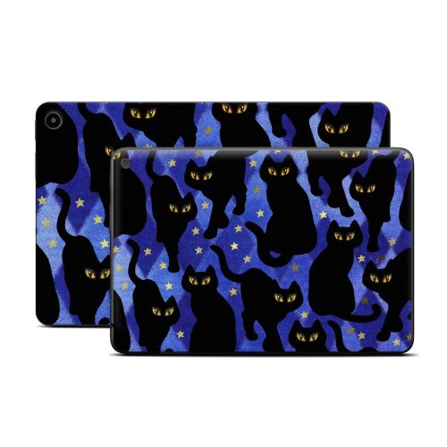 Cat Silhouettes Amazon Fire Tablet Series Skin