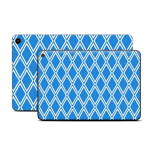 Blue Checks Amazon Fire Tablet Series Skin