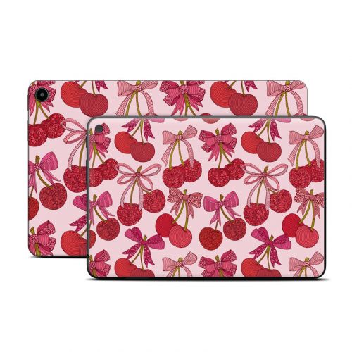 Cherry with Bows Amazon Fire Tablet Series Skin