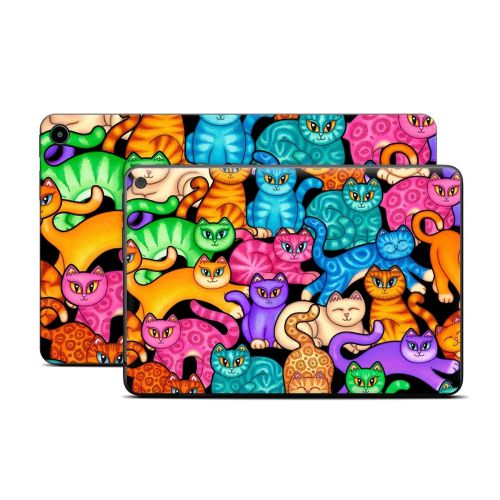 Colorful Kittens Amazon Fire Tablet Series Skin