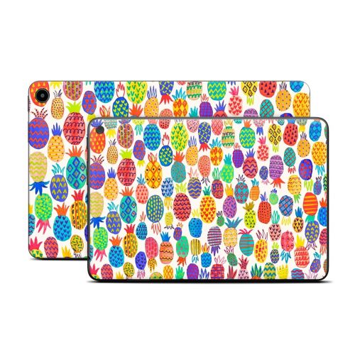 Colorful Pineapples Amazon Fire Tablet Series Skin