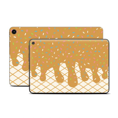 Caramel Ice Cream Drip Amazon Fire Tablet Series Skin