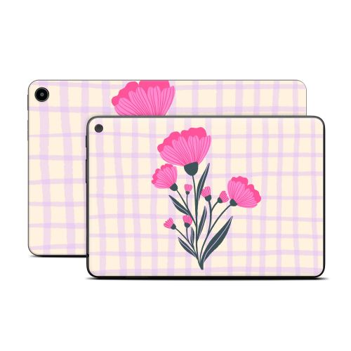 Floral Bouquet Grid Amazon Fire Tablet Series Skin