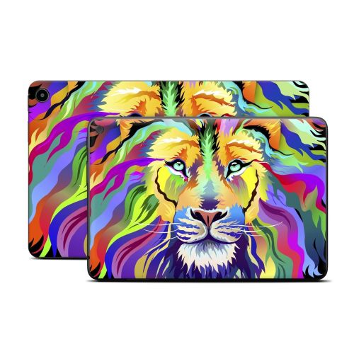 King of Technicolor Amazon Fire Tablet Series Skin
