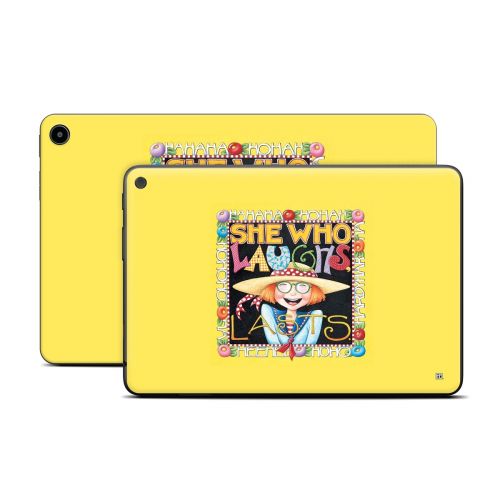 She Who Laughs Amazon Fire Tablet Series Skin