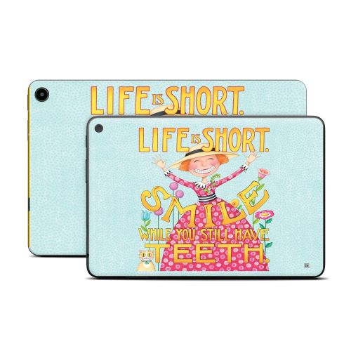 Life is Short Amazon Fire Tablet Series Skin