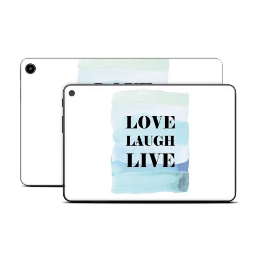 Love Laugh Live Amazon Fire Tablet Series Skin