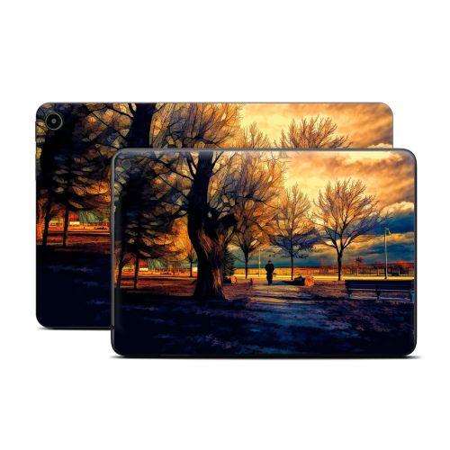 Man and Dog Amazon Fire Tablet Series Skin