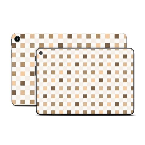 Neutral Checker Amazon Fire Tablet Series Skin