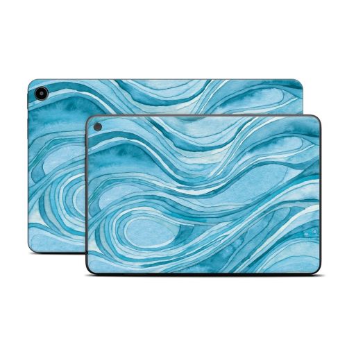 Ocean Blue Amazon Fire Tablet Series Skin