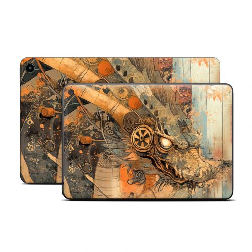 Orange Dragon Amazon Fire Tablet Series Skin