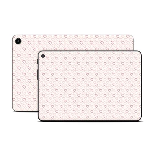 Patterned Hearts Amazon Fire Tablet Series Skin