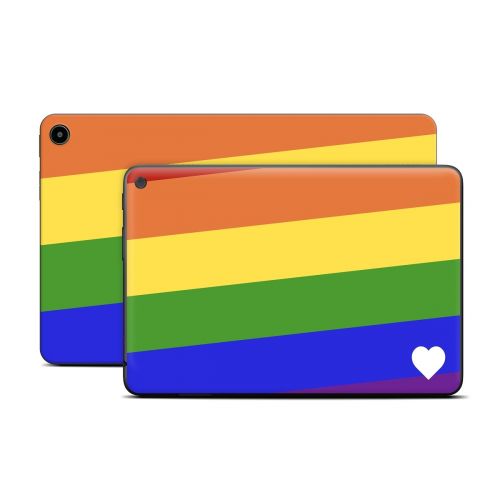 Rainbow Stripe Amazon Fire Tablet Series Skin