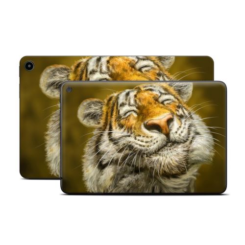 Smiling Tiger Amazon Fire Tablet Series Skin