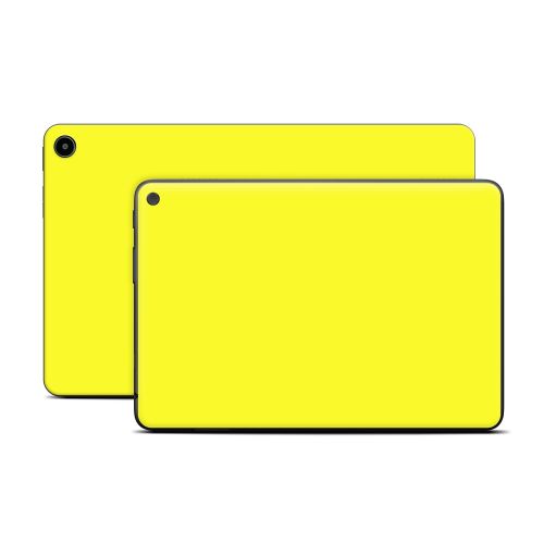 Solid State Lemon Amazon Fire Tablet Series Skin
