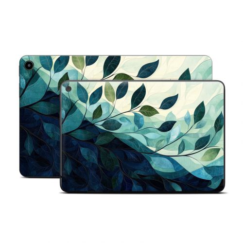 Teal and Indigo Amazon Fire Tablet Series Skin