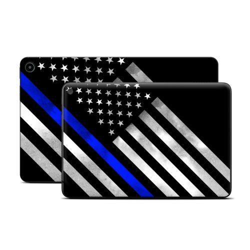 Thin Blue Line Hero Amazon Fire Tablet Series Skin