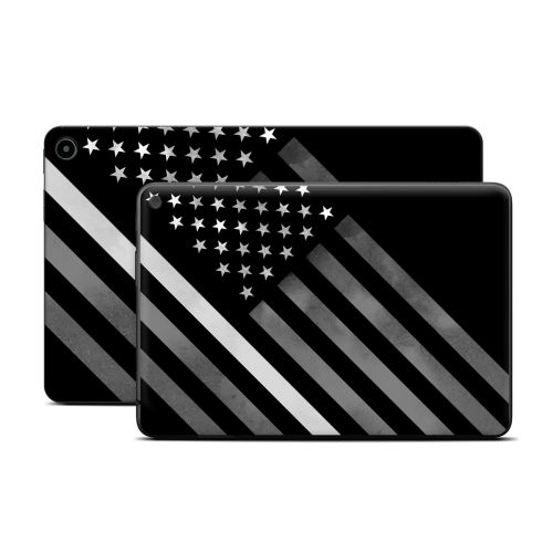 Thin White Line Hero Amazon Fire Tablet Series Skin