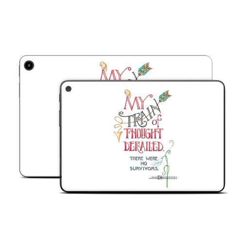 Train Derailed Amazon Fire Tablet Series Skin