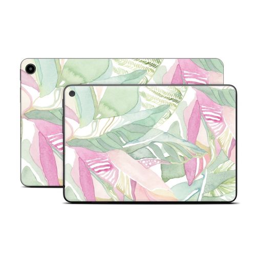 Tropical Leaves Amazon Fire Tablet Series Skin