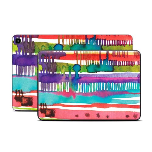 Watercolor Lines Amazon Fire Tablet Series Skin
