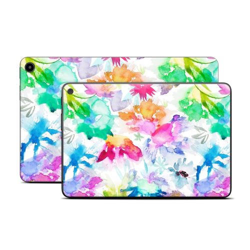 Watercolor Spring Memories Amazon Fire Tablet Series Skin