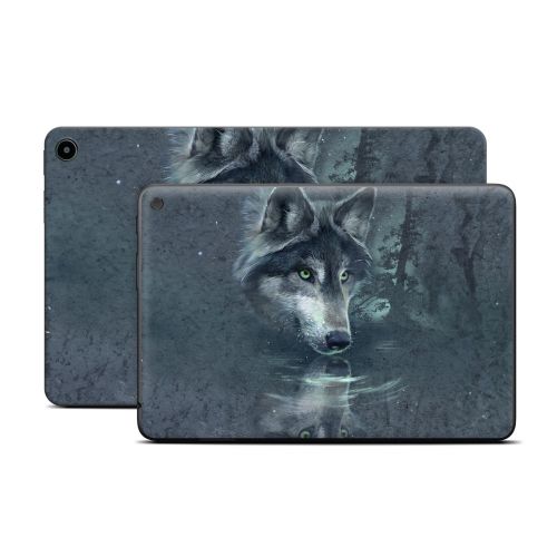 Wolf Reflection Amazon Fire Tablet Series Skin