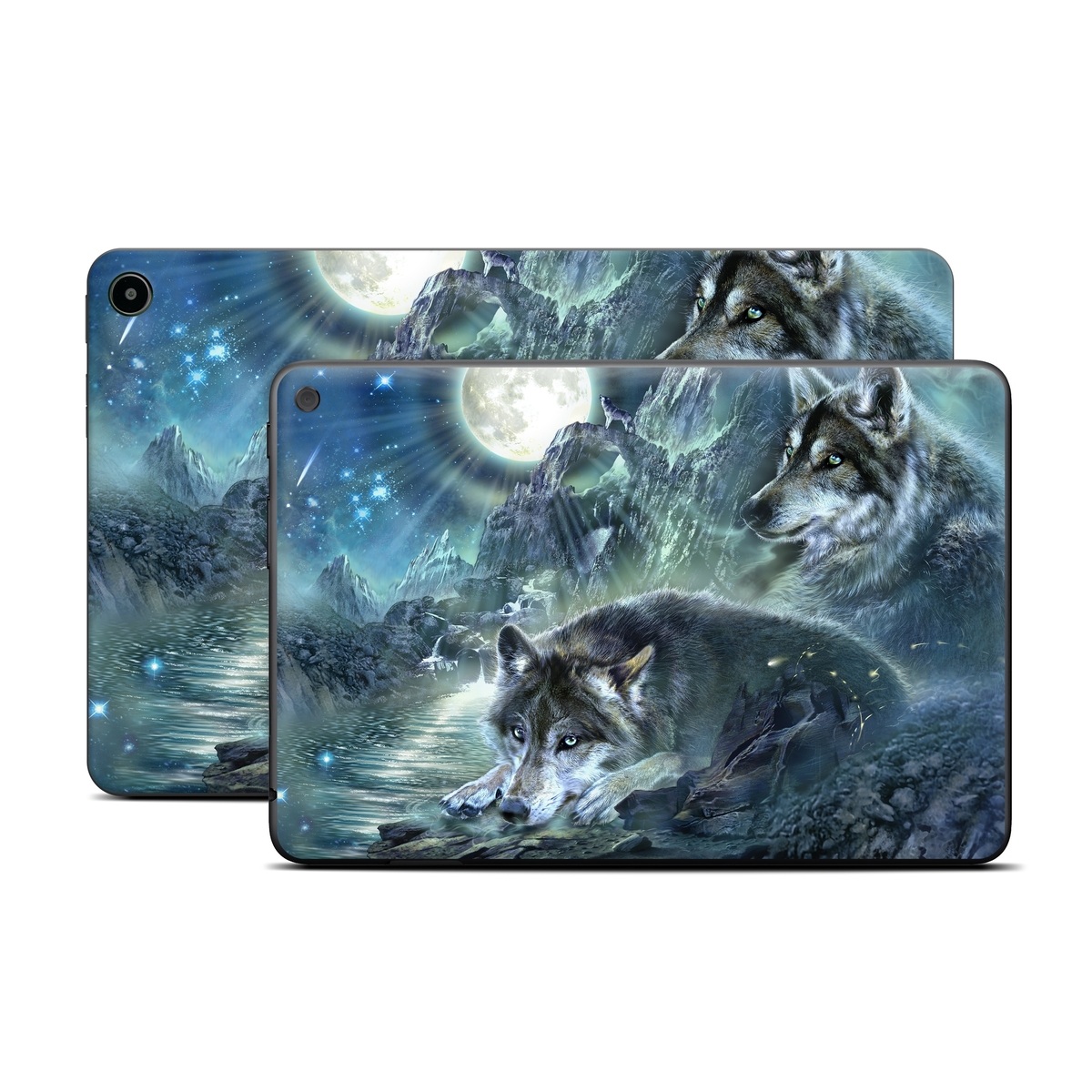  Skin design of Cg artwork, Fictional character, Darkness, Werewolf, Illustration, Wolf, Mythical creature, Graphic design, Dragon, Mythology, with black, blue, gray, white colors